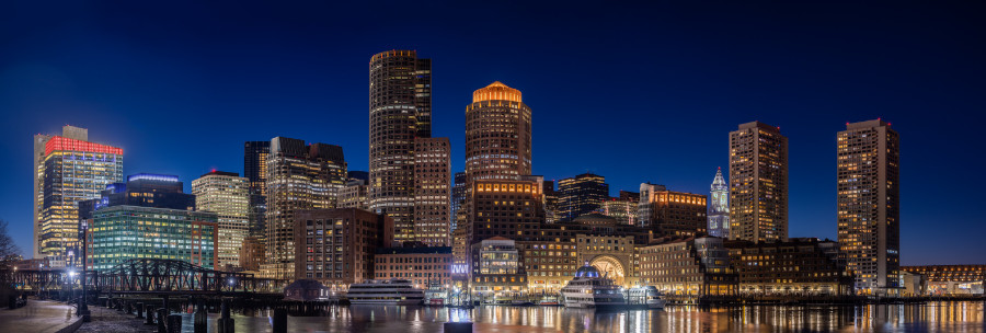 Boston Skyline Panorama